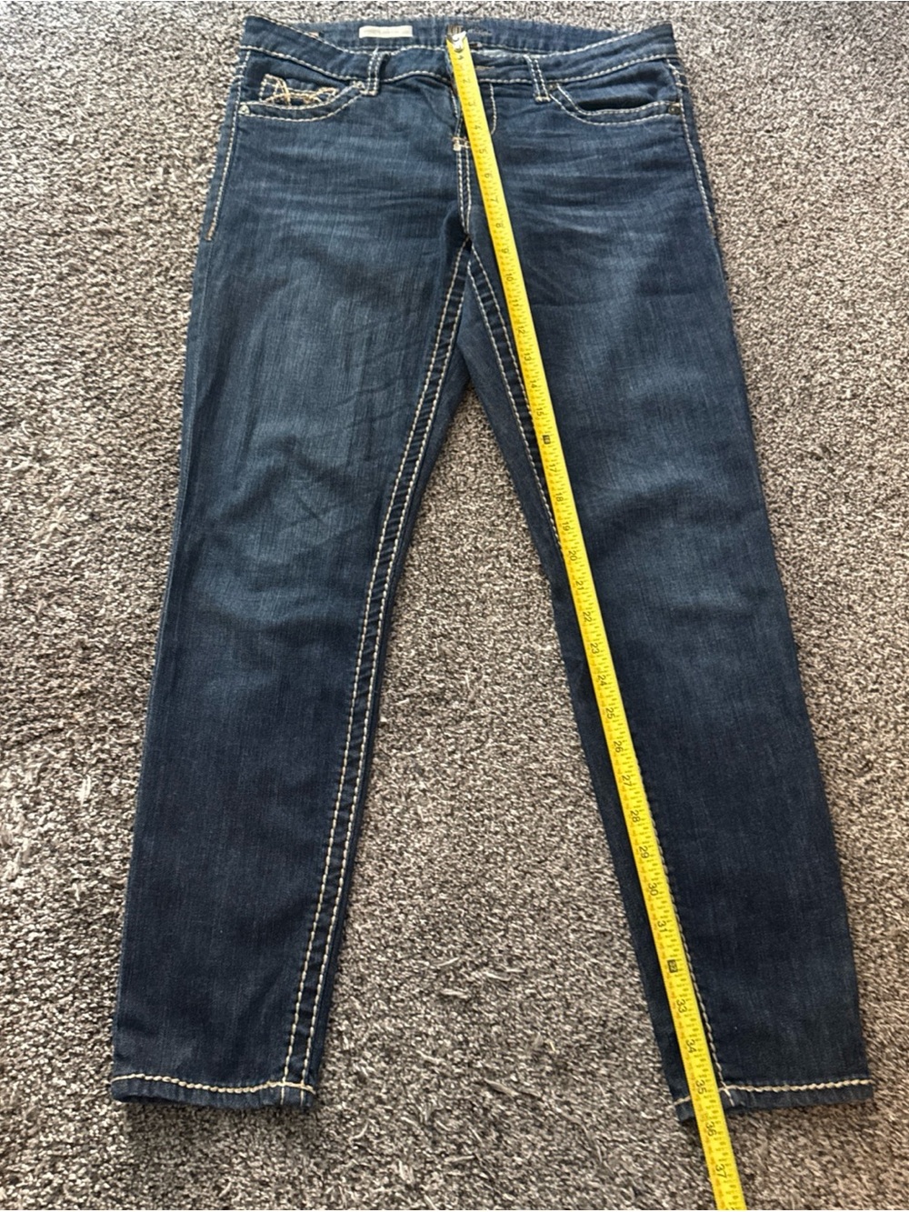 Kut from the Kloth Brigitte Ankle Skinny Jeans Women's Size 8 Medium Wash - Picture 3 of 9